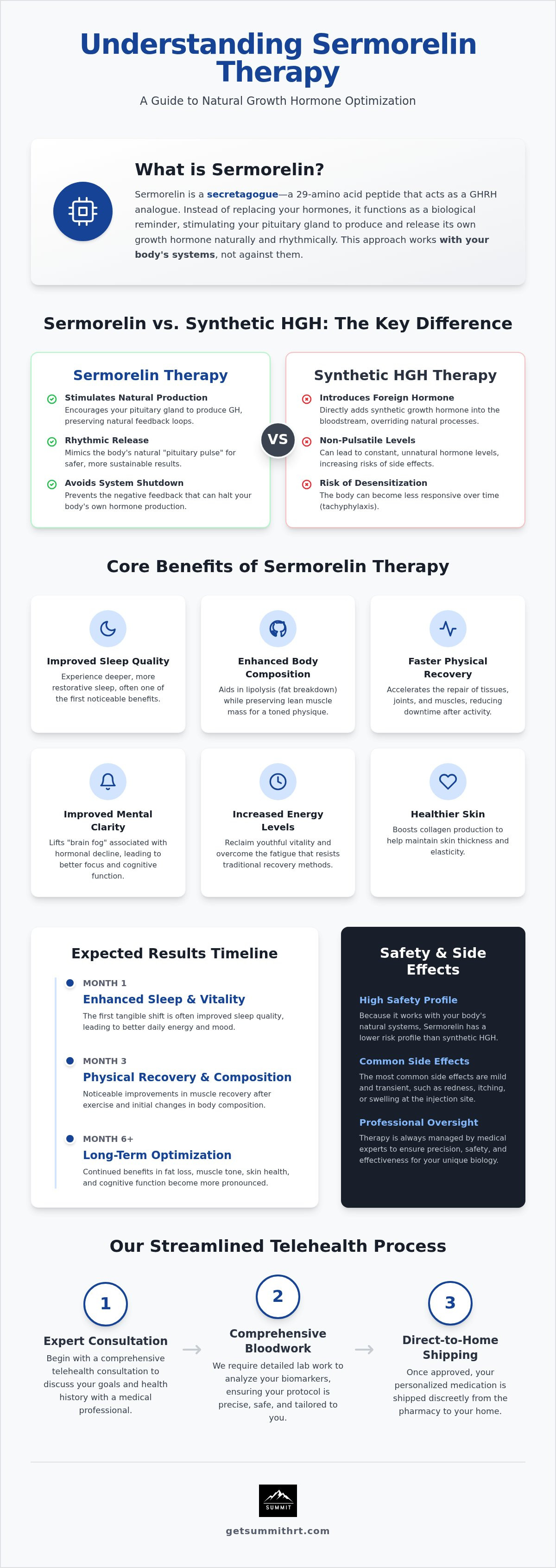 Sermorelin benefits and side effects