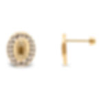 14K Gold Virgen de Guadalupe earrings