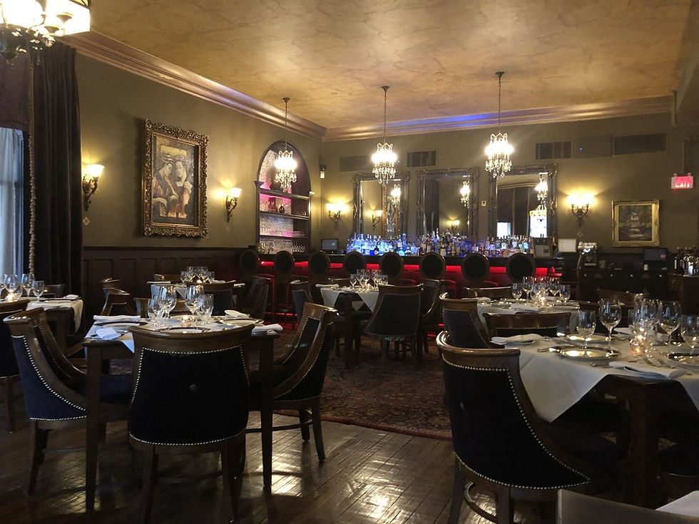 A Locals Guide To Detroit - General picture of fine dining restaurant in Downtown Detroit.
