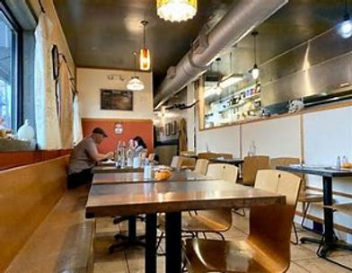 Inside Brooklyn Street Local brunch restaurant in Corktown Detroit. A cozy Corktown gathering place serving fresh, sustainable meals with a home-cooked feel.