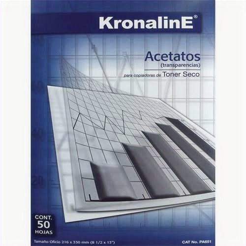 acetato para toner seco t/c 50pz