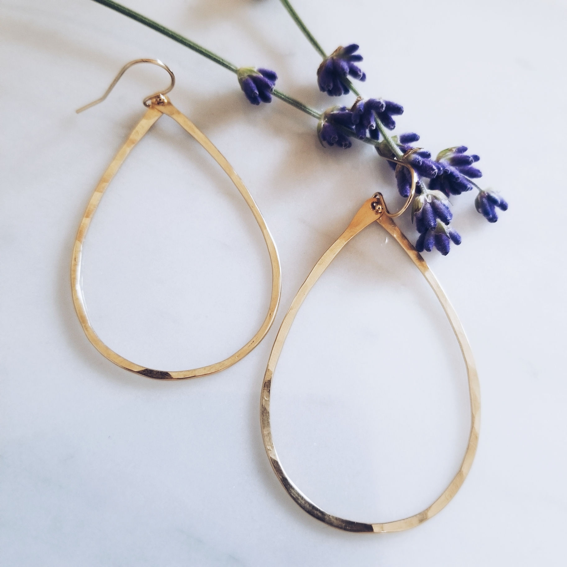 14K gold filled earrings