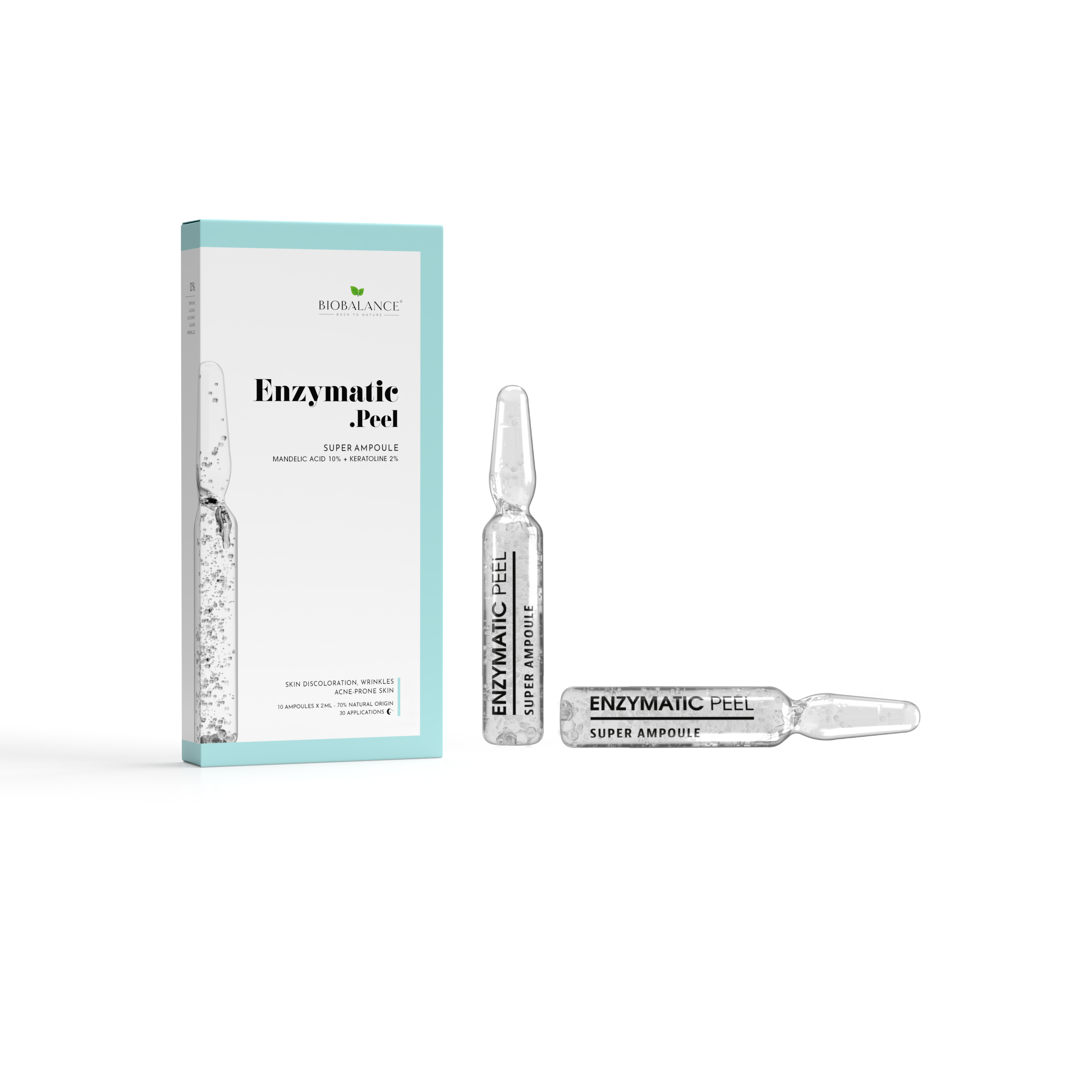 Bio Balance Enzymatic Peel Mandelic Acid %10 +Keratoline %2 Super Ampoule 10*2ml