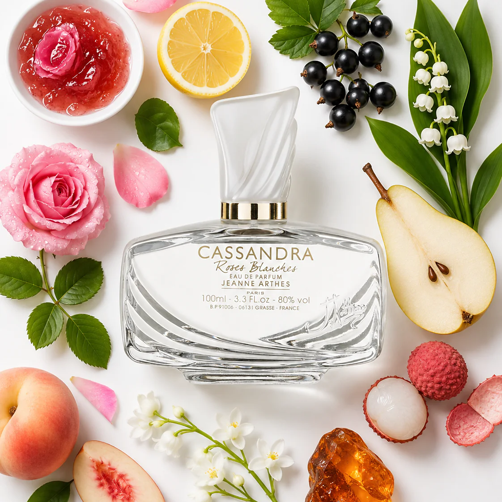 Thumbnail: Jeanne Arthes Cassandra Roses Blanches Eau De Parfum 100ml