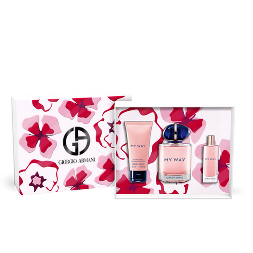 Giorgio Armani My Way EDP 90ml 3 Piece Gift Set | Lintons Beauty World