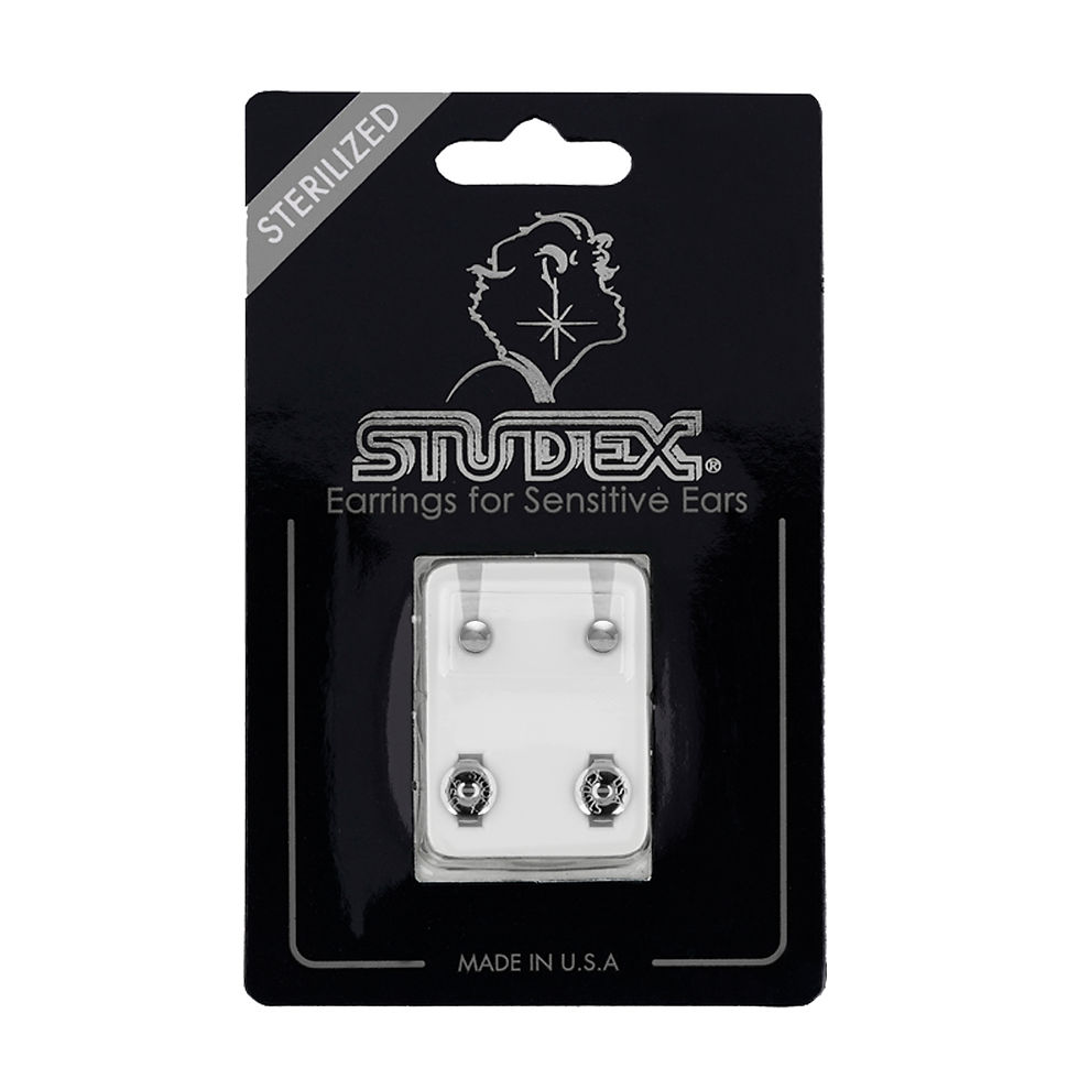 Thumbnail: Studex Ear Stud PR-R200W-STX Gold 3mm