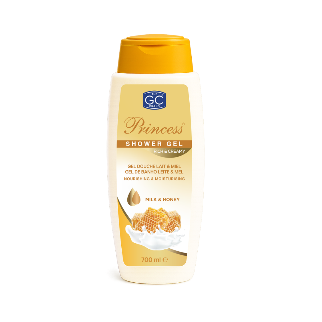 Princess Shower Gel – Milk & Honey 700ml