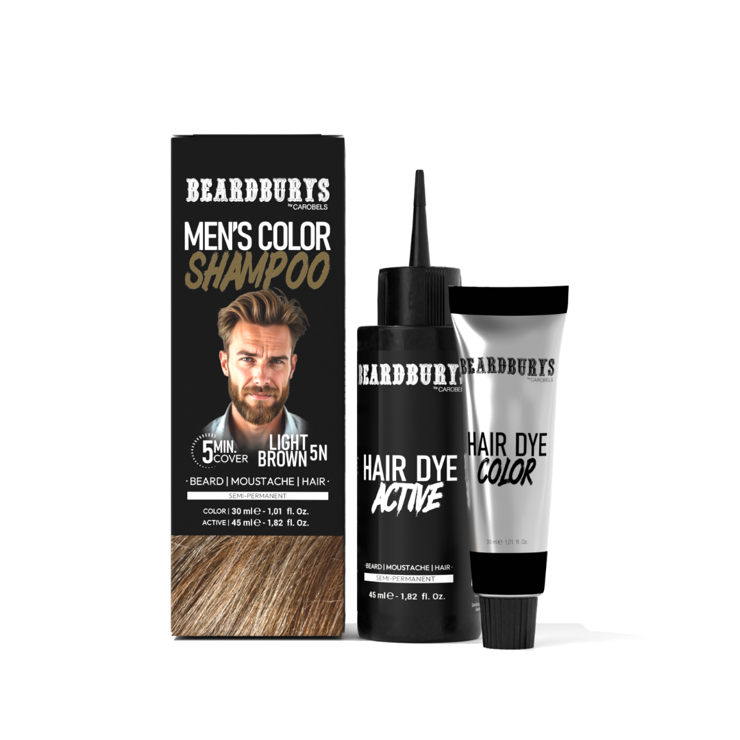 Beardburys Color Shampoo 5N Light Brown 2.0