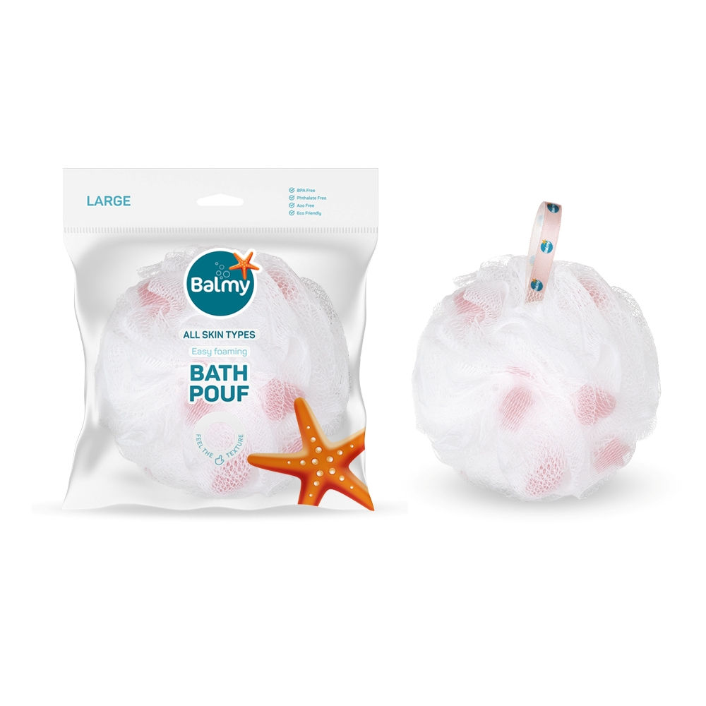 Balmy Bath Pouf - Large 44g