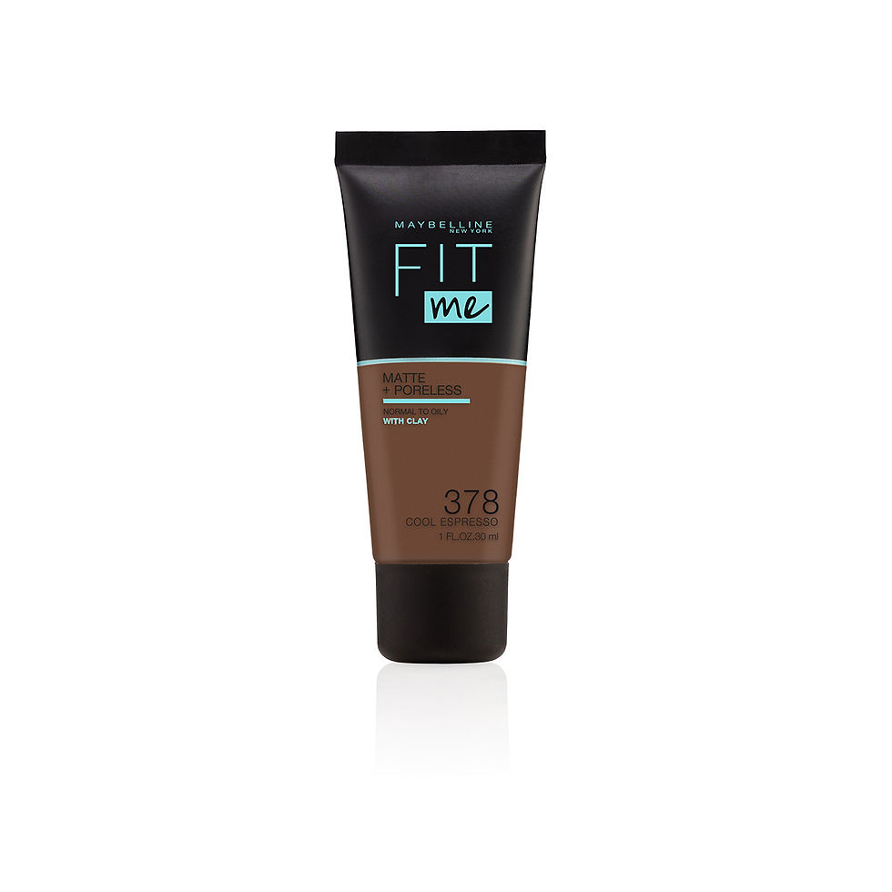 MAYBELLINE Fit Me Matte & Poreless Foundation Cool Expresso 378