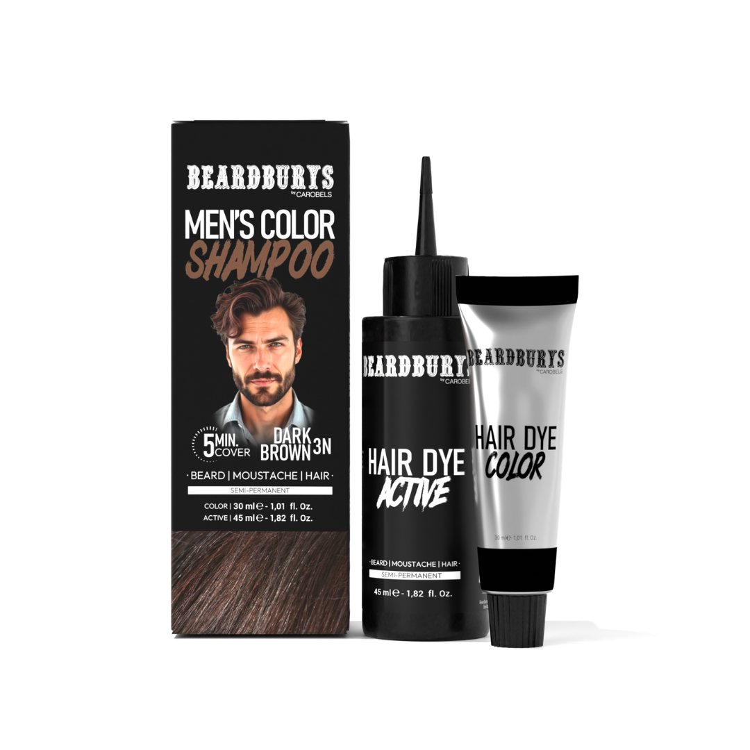 Beardburys Color Shampoo 3N Dark Brown 2.0