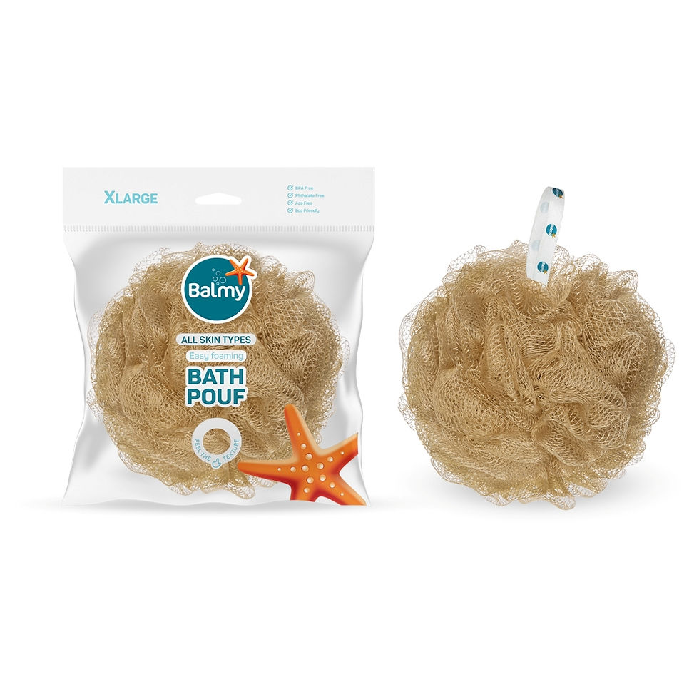 Thumbnail: Balmy Bath Pouf - X-Large 65g