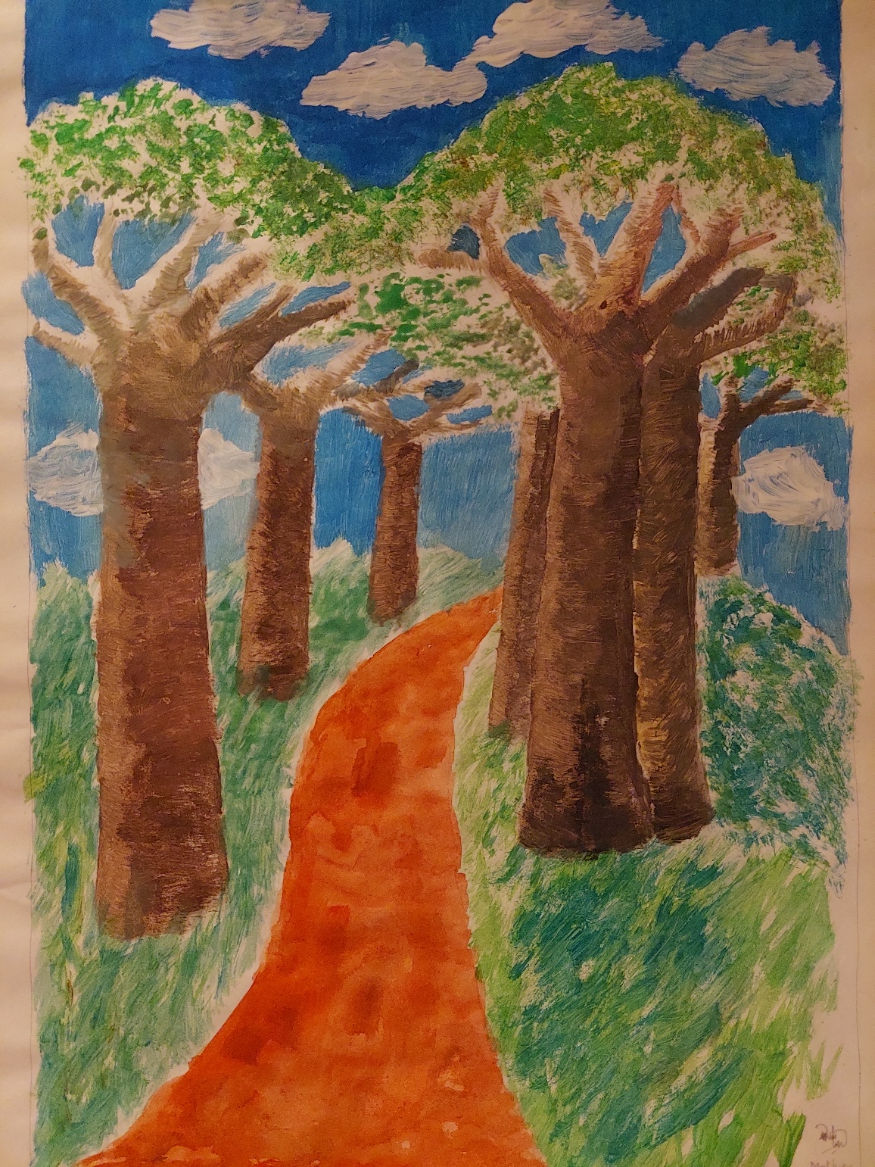 verkauft - die berühmte Baobab-Allee