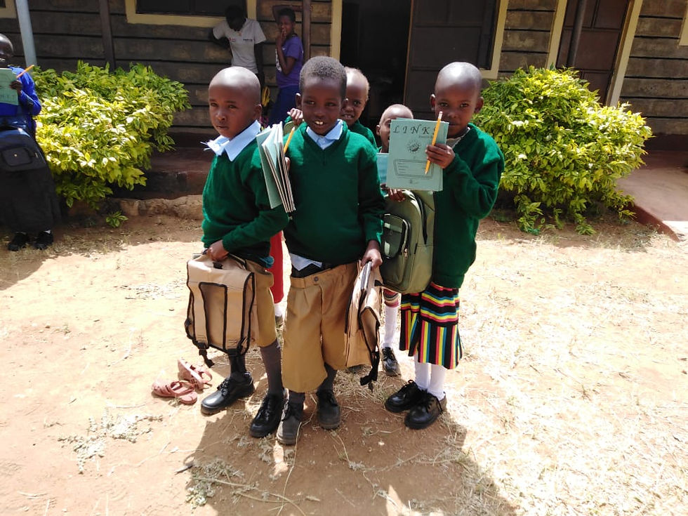 Bursary kids at Calleri ECDC