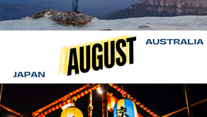 8月の日本とオーストラリアの違い/Differences between Japan and Australia in August