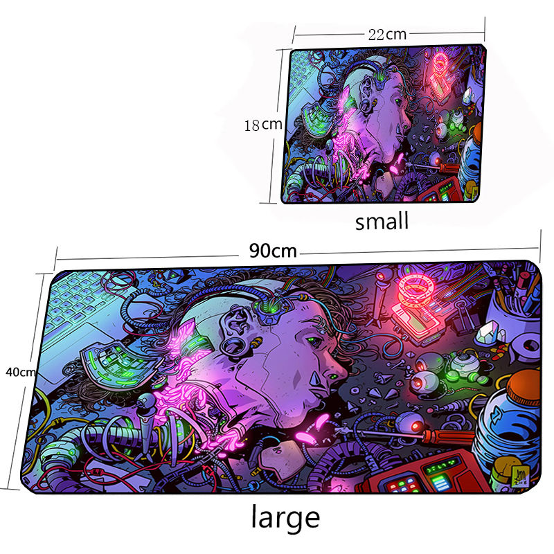 Miniatura: Cyber Anime Jumbo Gaming Mouse Pads