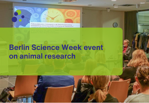 Berlin Science Week event on animal research