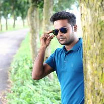 Thumbnail: Black Slim Fit Cotton T-Shirt