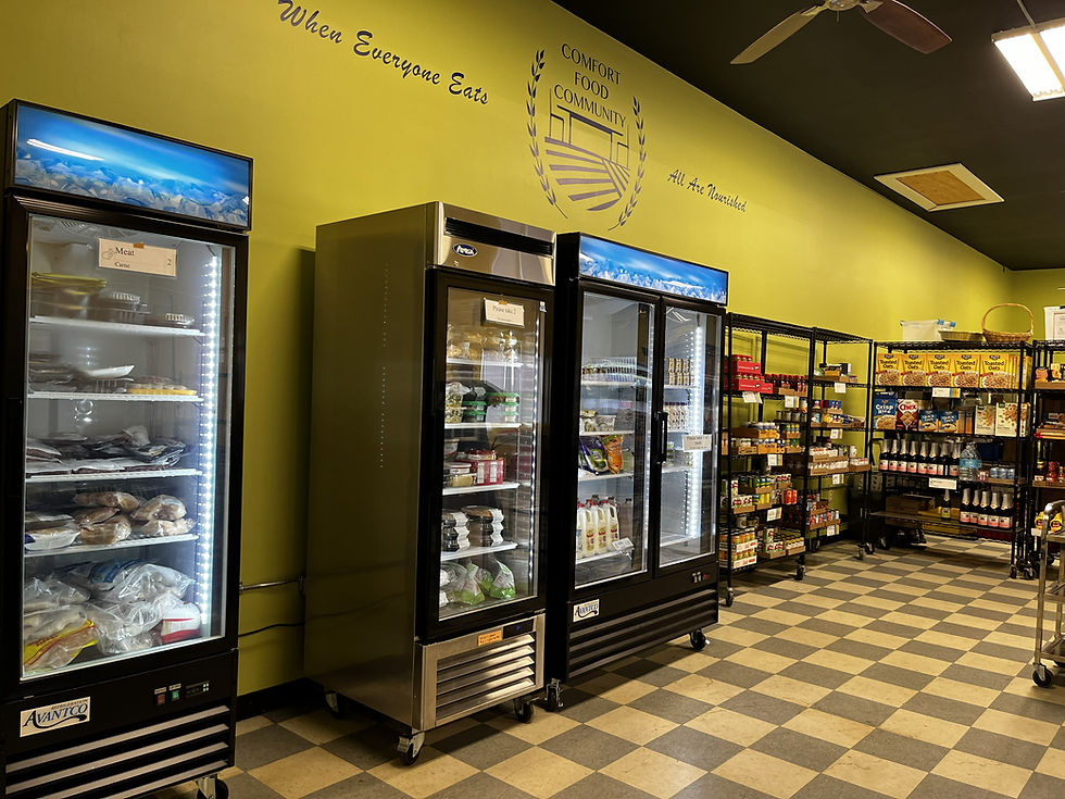 The Greenwich Food Pantry, operated by CFC