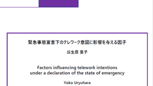 working paper No.2を掲載しました