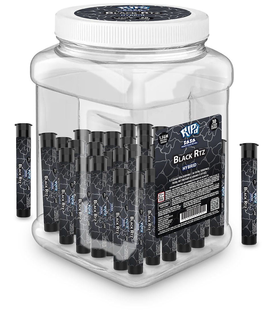 Zaza PreRoll Black Runtz Hybrid