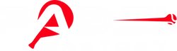 PADEL FACTORY - Logo on black BG PNG.png