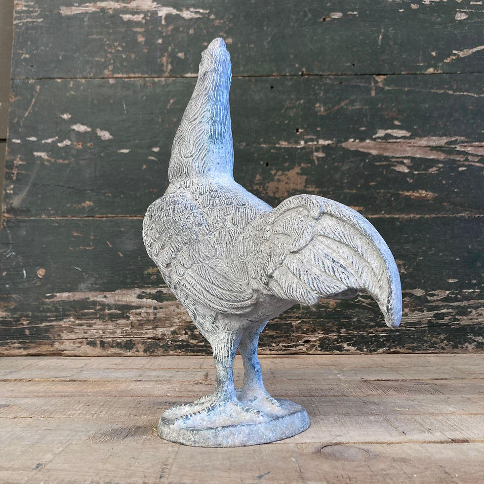 Thumbnail: Vintage metal chicken
