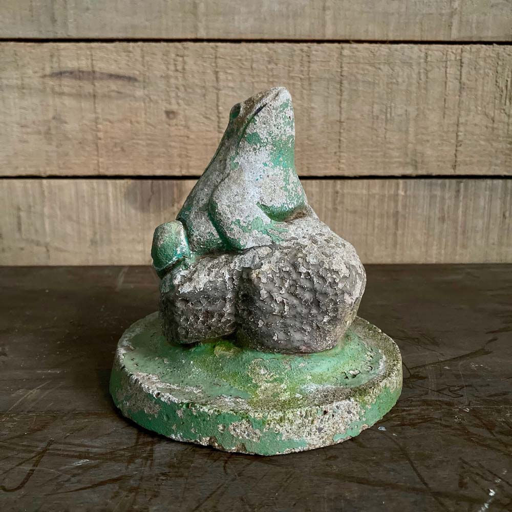 SOLD - Small stone frog - No.2