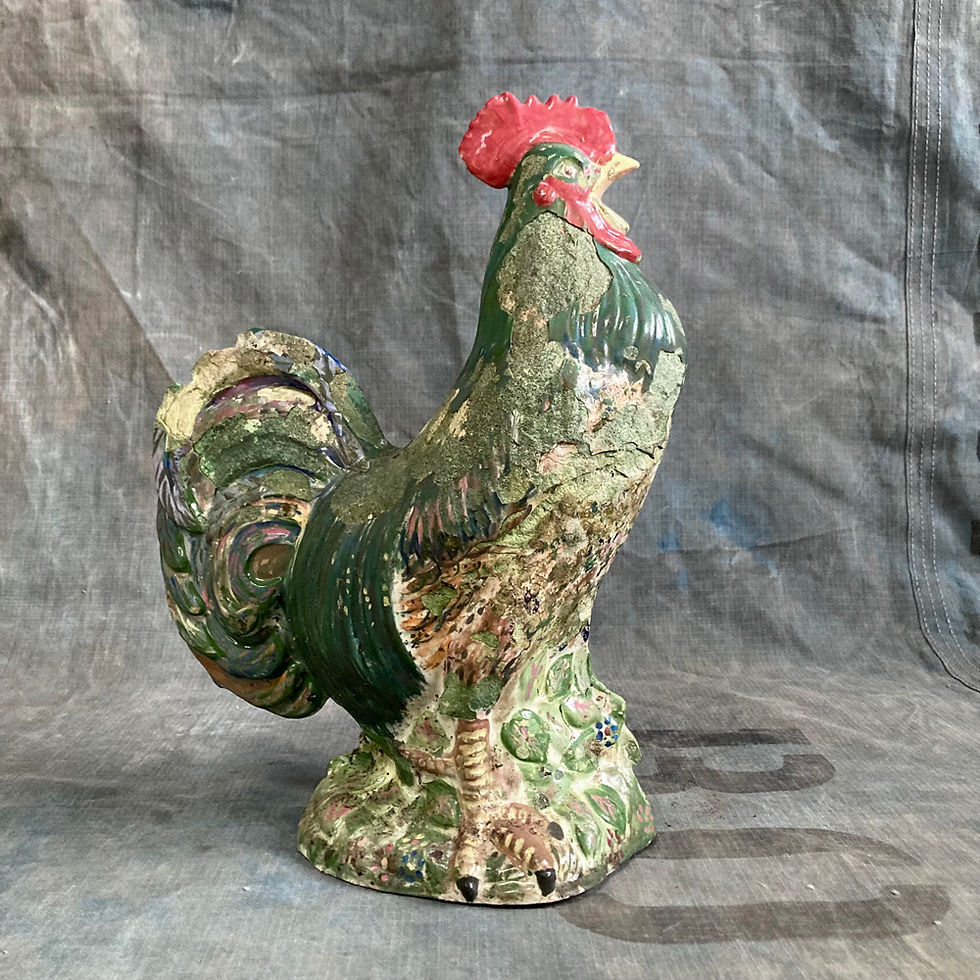 Thumbnail: SOLD - Antique studio pottery cockerel