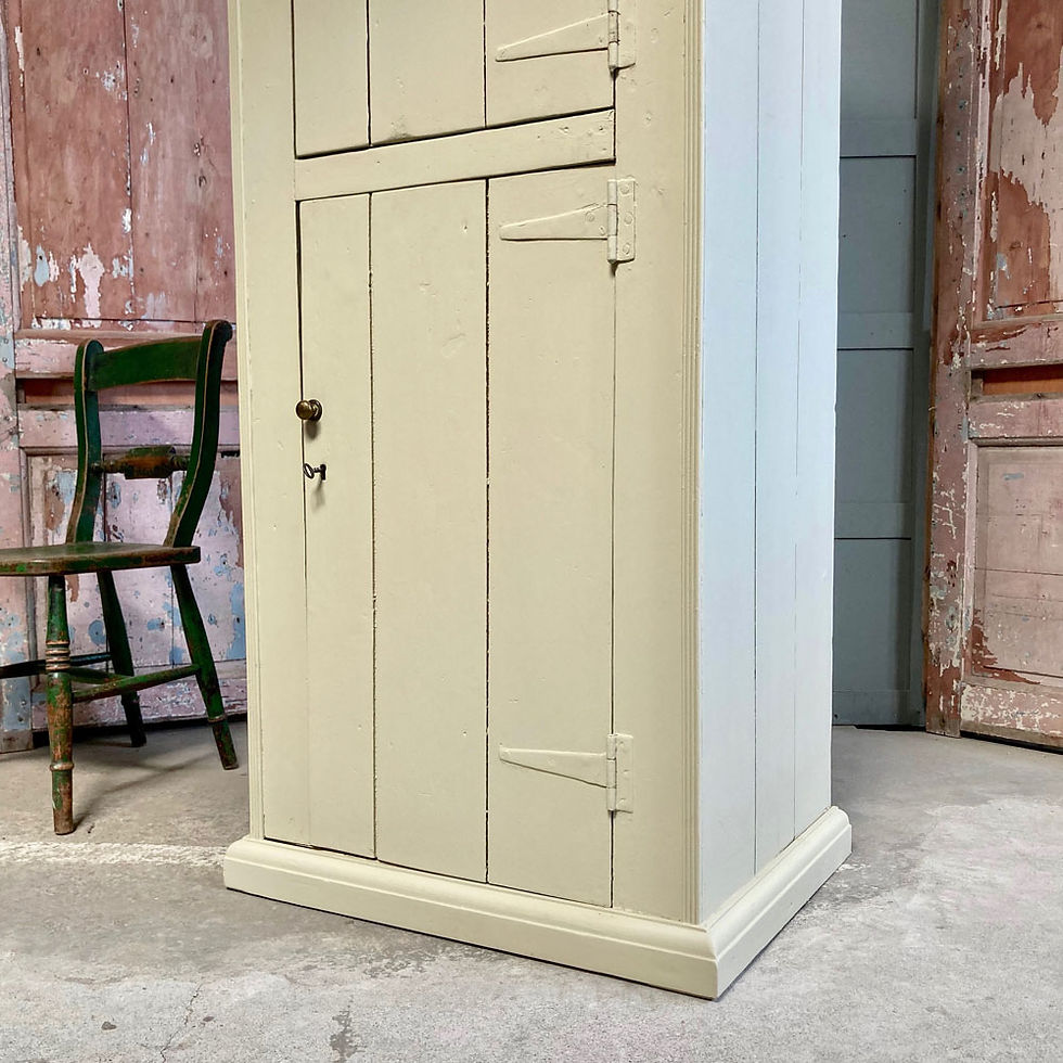 Thumbnail: SOLD - Antique pine larder cupboard