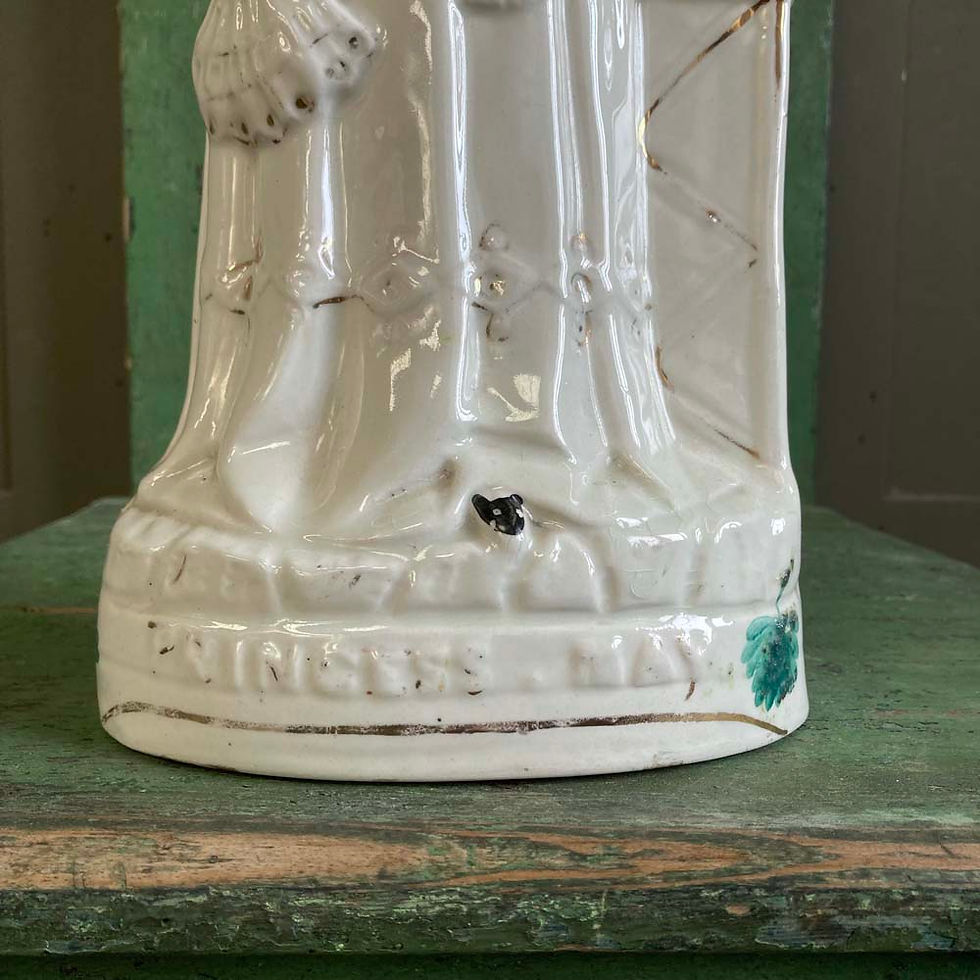 Thumbnail: SOLD - Antique Staffordshire pottery - 'Princess May'