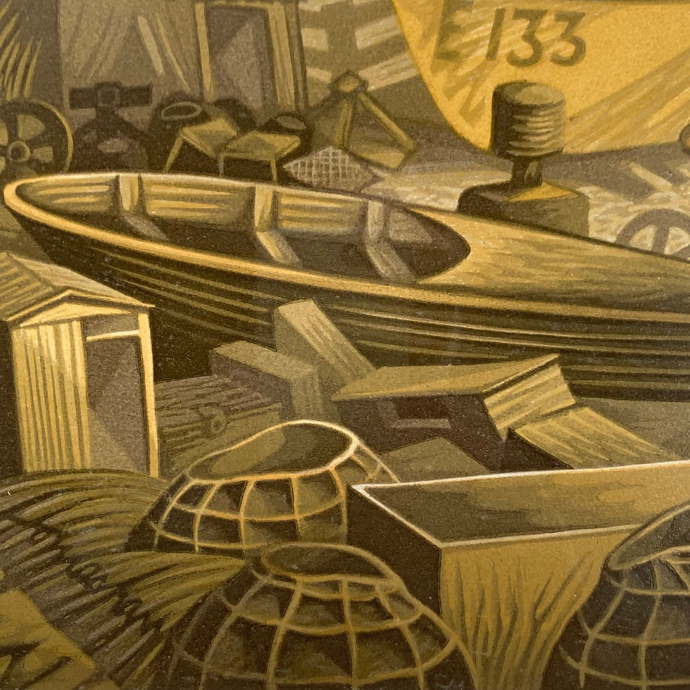 Thumbnail: Arthur Homeshaw (1933–2011) - 'Boats at Budleigh'