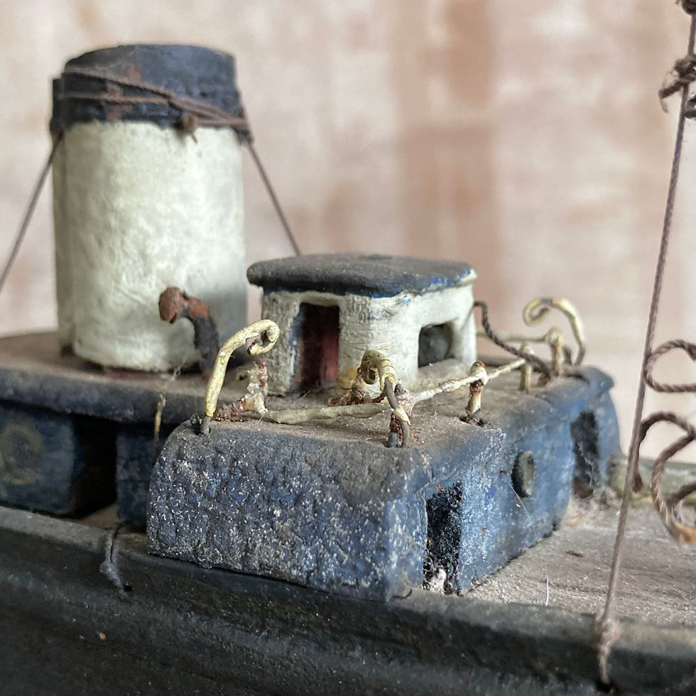 Thumbnail: Edwardian steamboat model