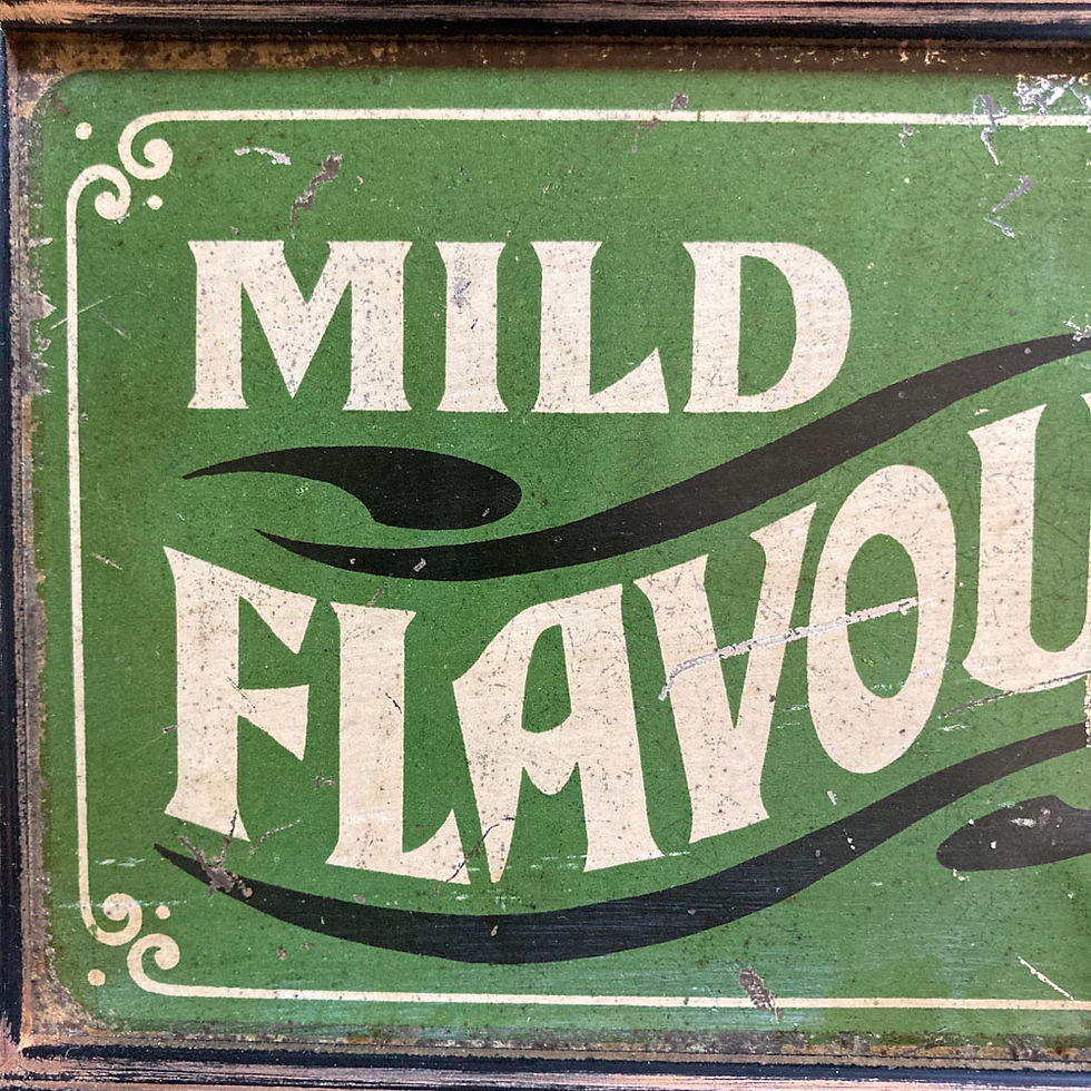 Thumbnail: NOW SOLD - Edwardian tobacco shop tin signs