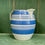 Thumbnail: SOLD - Antique striped slipware jug