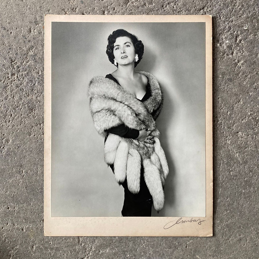 Thumbnail: SOLD - Vintage photographic fashion plates