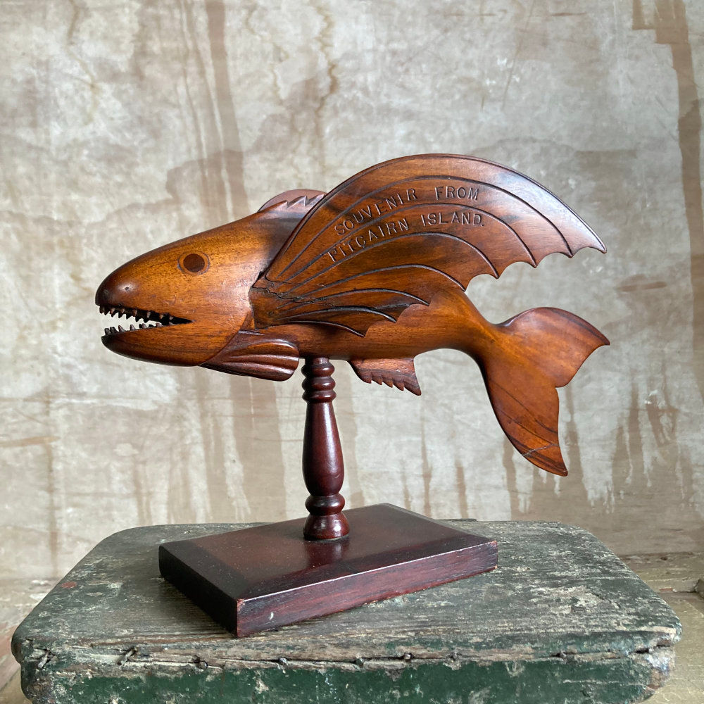 Antique Pitcairn Island fish - Clary Young
