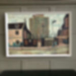 SOLD - Naive oil painting - 'Old Jolly Smokers Pub'