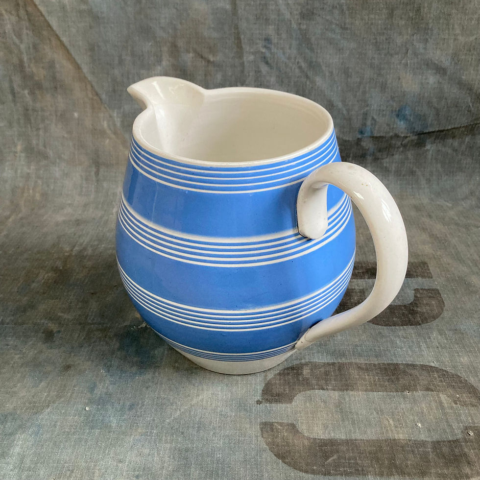 Thumbnail: SOLD - Antique mochaware jug