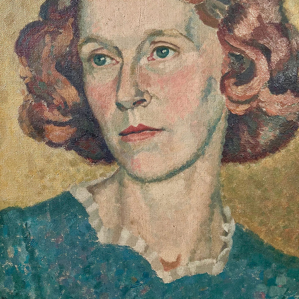 Thumbnail: Mid-century female portrait