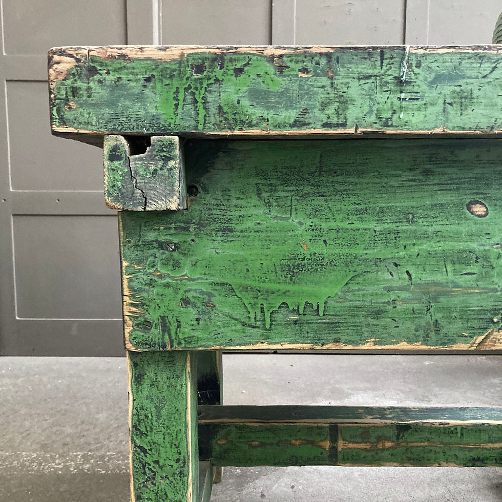 Thumbnail: SOLD - Vintage pine artist's workbench