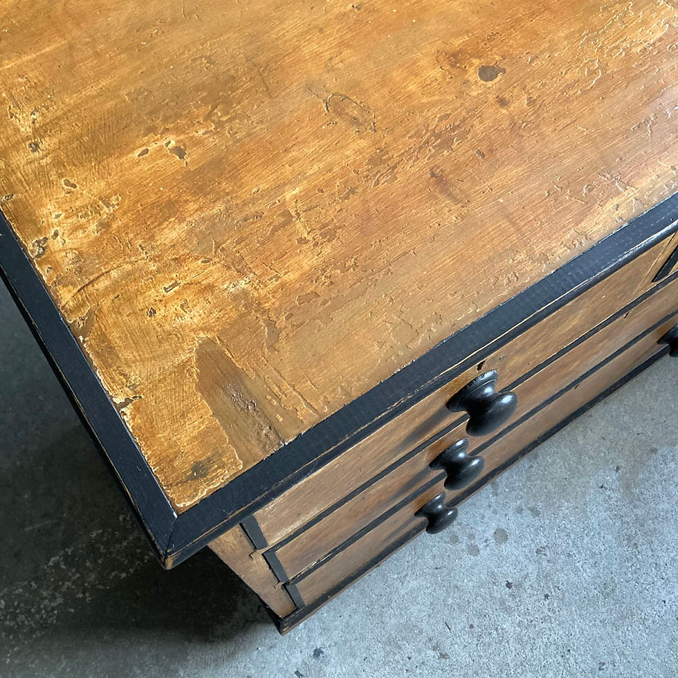 Thumbnail: SOLD - Antique painted pine drawers