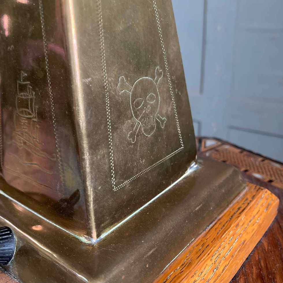 Thumbnail: SOLD - Vintage brass table lamp
