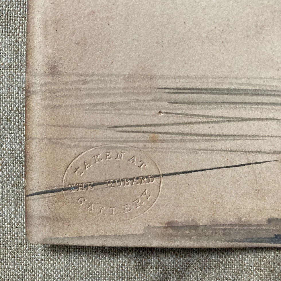 Thumbnail: SOLD - 19th C William Hubard silhouette