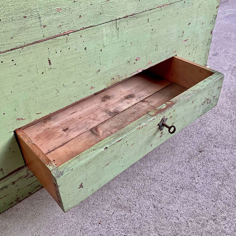Thumbnail: SOLD - Antique pine blanket box