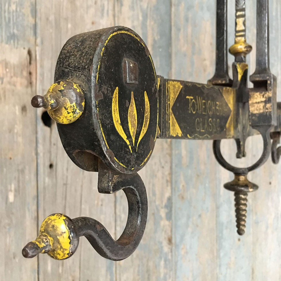 Thumbnail: NOW SOLD - Large Cornish Victorian Weigh Scales (Steelyard)