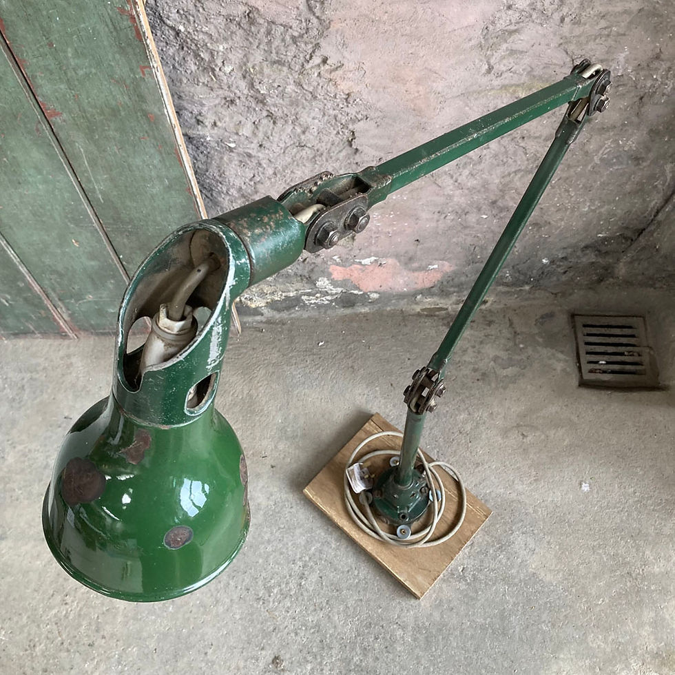Thumbnail: SOLD - Vintage industrial work light