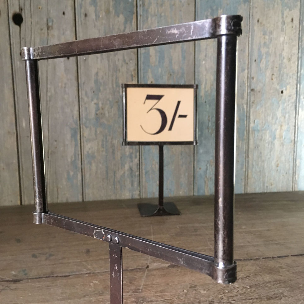 Thumbnail: NOW SOLD - Three vintage shop window stands