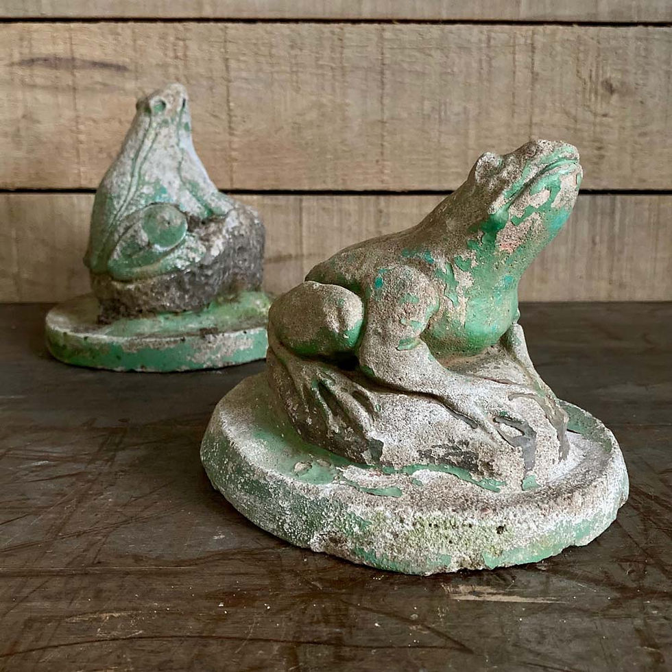 Thumbnail: SOLD - Small stone frog - No.1