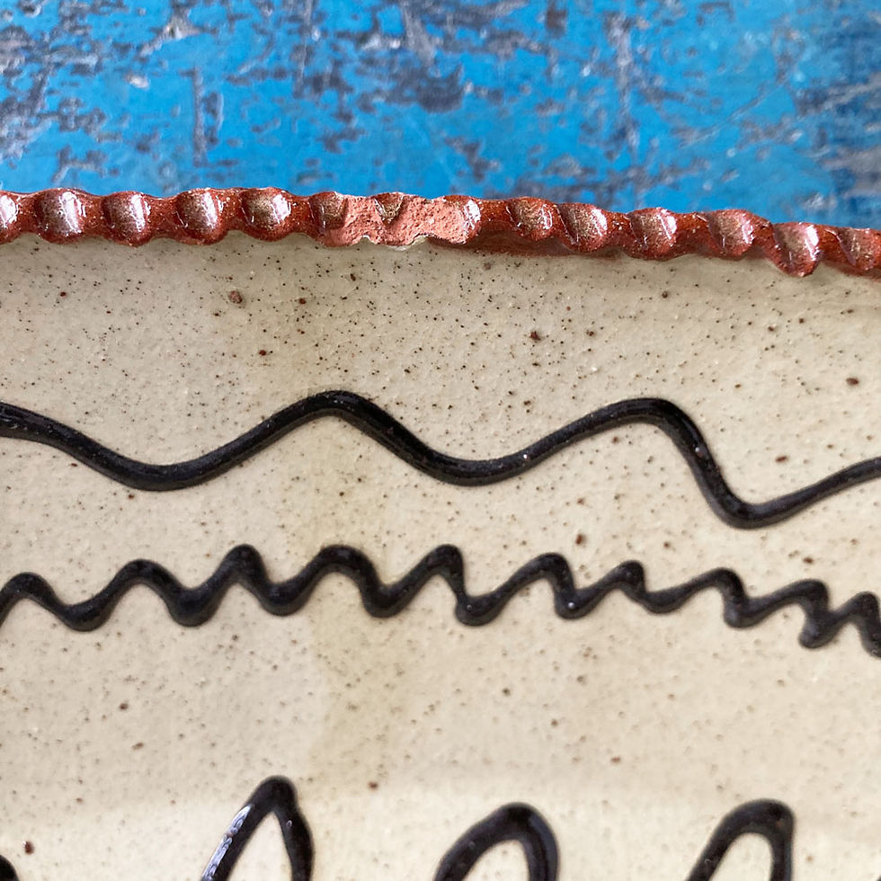 Thumbnail: SOLD - Large Winchcombe Pottery slipware dish